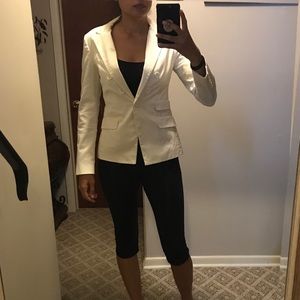 Express white blazer